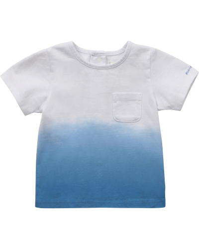 T-shirt White Blue