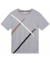 T-shirt Chine grey