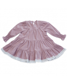 Huttelihut New York Dress Baby Velvet Rosa