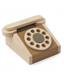 Liewood Selma klassisk telefon golden caramel multi mix