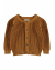 Emlen Strik Cardigan Golden Brown