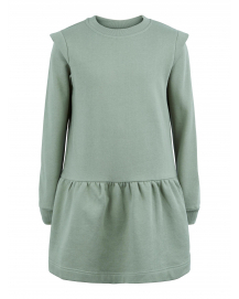 Little Pieces Malla Sweat Kjole Hedge Green