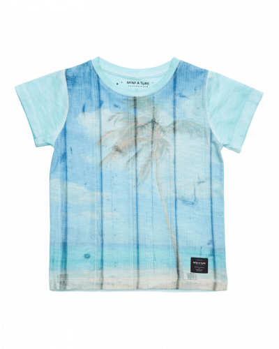 T-shirt Denni Aquatic Blue