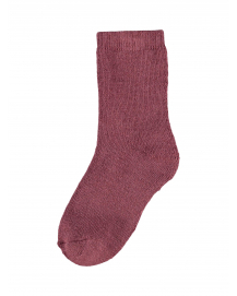 Name it Aksi Wool Terry Socks Red Mahogany