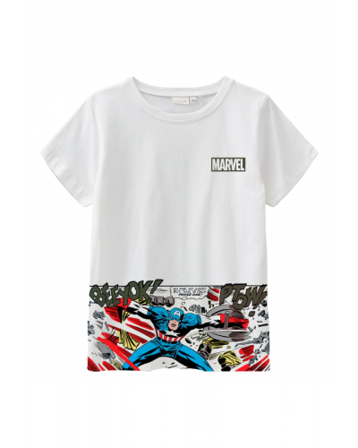 Marvel Maurico SS T-shirt  Bright White