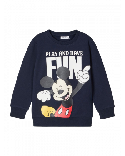 Mickey Sweatshirt Dark Sapphire