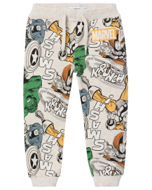 Name it Jaakko Marvel sweatpants Peyote Melange