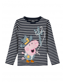 Name it Peppa Pig Larus LS Top Dark Sapphire