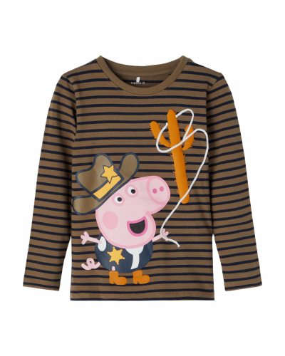 Peppa Pig Larus LS Top Stone Grey