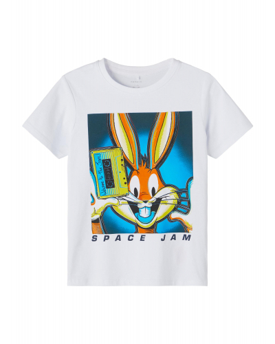 Space Jam Jacker SS Top Bright White