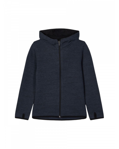 Sweatshirt Card W. Hood Dark Sapphire