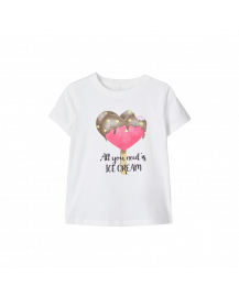 Name it t-shirt bright white