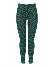 Pieces Simmo Leggings Black / Green