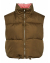 Nadia kort vest dark olive